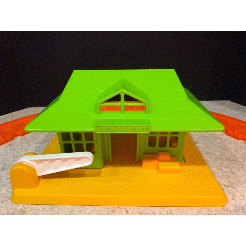 Vintage Toy Set Sesame Street Railroad Train Set  1981   (NOT COMPLETE)